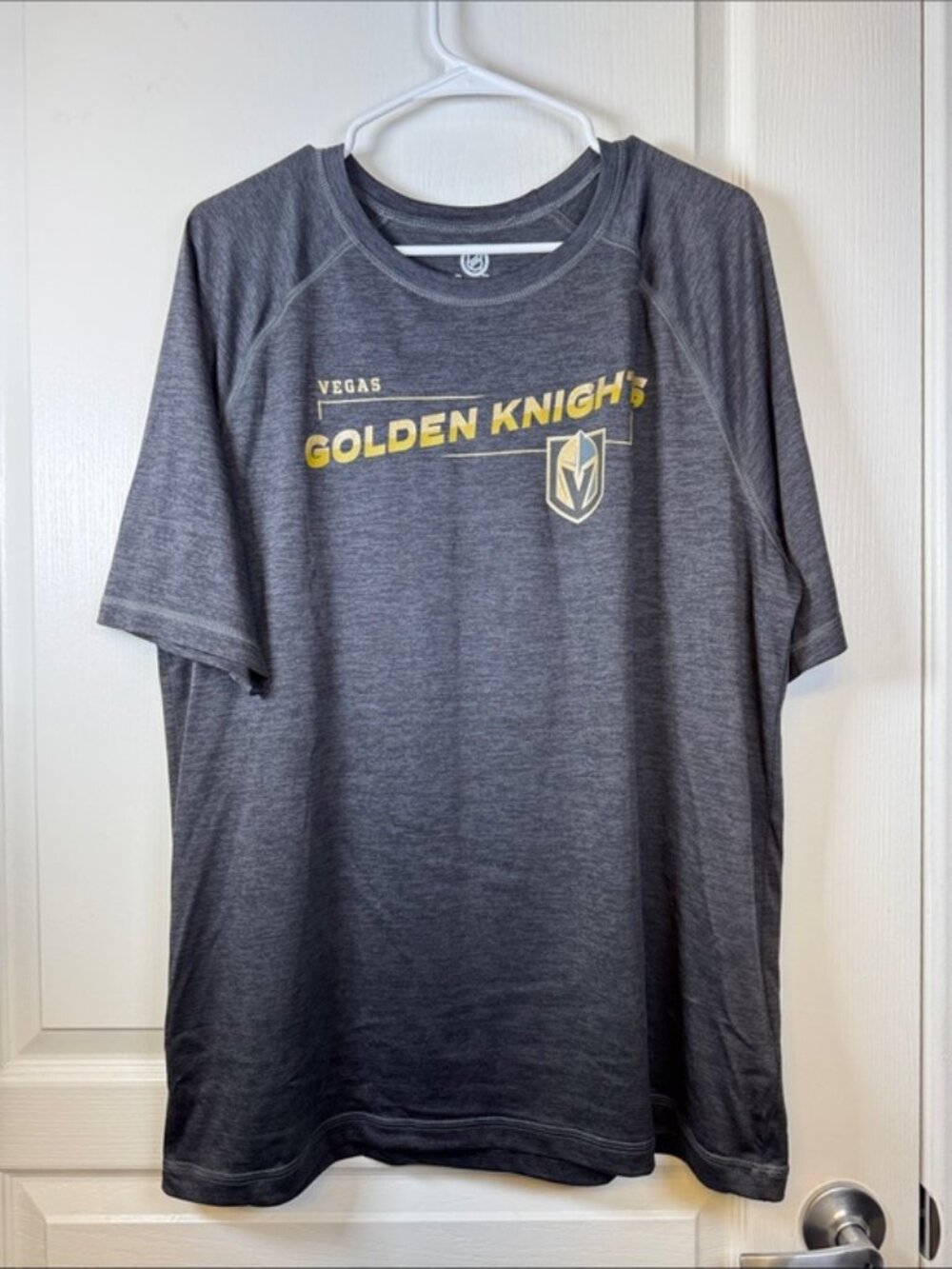 Fanatics NHL Vegas Golden Knights VGK Hockey Gray Shirt Size XL EUC #SP-004